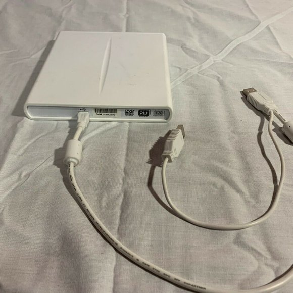 MEMOREX 8X SLIM DVD MULTI-FORMAT WHITE EXTERNAL MRX-650LE V3 RECORDER NM 03452 - Picture 7 of 12